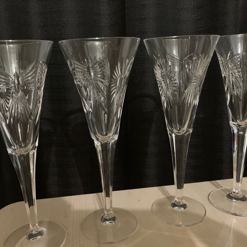 Waterford Millennium Collection Toasting Flutes